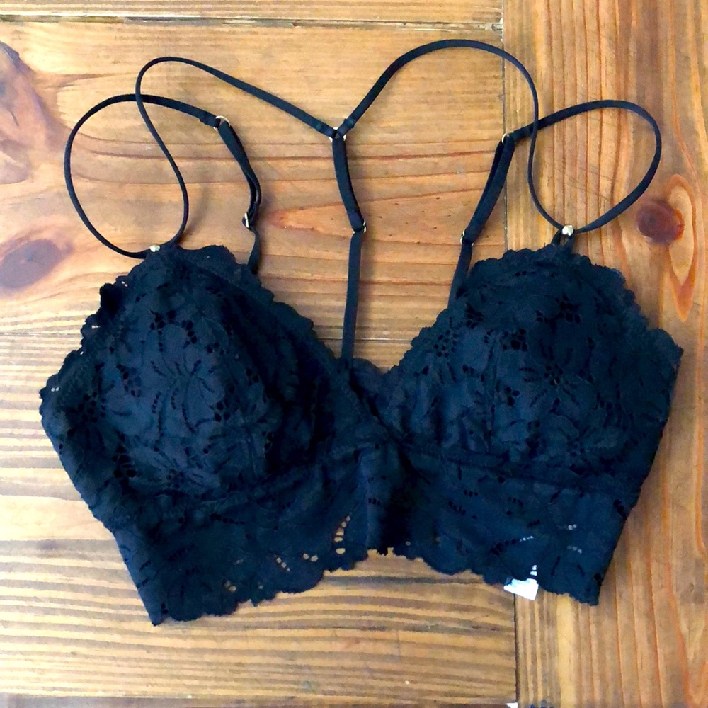 Aerie black lace bralett❗️